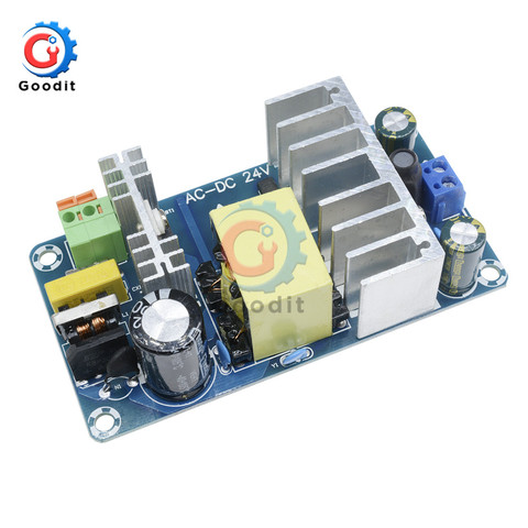 Module d'alimentation électrique AC 110v 220v à DC 24V 6a AC-DC, panneau d'alimentation de commutation 6a 8a 50HZ/60HZ 100W AC85-265V à DC 24v 6a 12v ► Photo 1/6