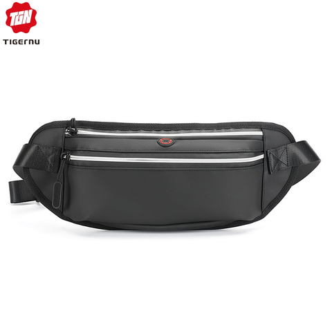 Tigernu hommes de haute qualité étanche taille sac poitrine sac Sport mode sacs pour hommes étanche en plein air voyage mâle sac à bandoulière ► Photo 1/6