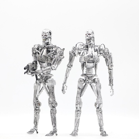 Figurine Terminator NECA T-800 endosquelette, 7 articulations, en PVC mobile, figurine d'action à collectionner, jouets modèles ► Photo 1/6