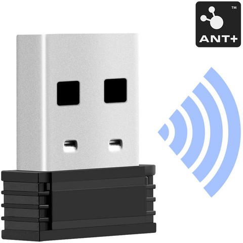 CooSpo ANT + clé USB adaptateur USB ANT + transmetteur capteur TrainerRoad pour mettre à niveau vélo formateur pour Garmin Zwift Wahoo Bkool ► Photo 1/6