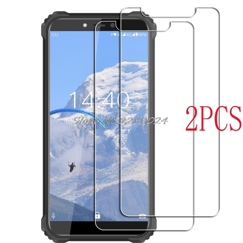 2 pièces Oukitel WP5 Pro verre trempé de protection sur WP5Pro 5.5 