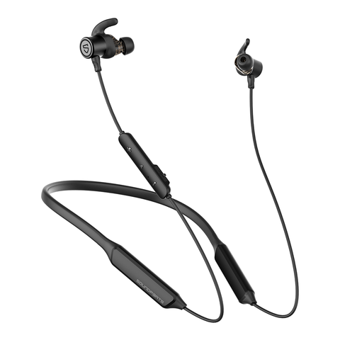 SoundPEATS Bluetooth 5.0 sans fil écouteurs CVC suppression de bruit stéréo Super basse dans l'oreille magnétique sport écouteurs 22H lecteur ► Photo 1/6