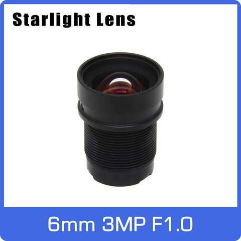 Super Starlight 5MP ouverture de l'objectif F1.0 6mm pour SONY IMX335 Ultra faible luminosité caméra IP livraison gratuite ► Photo 1/6