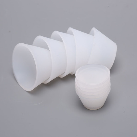 5 pièces Silicone Distribution tasse résine colle outils colle Distribution tasse cristal échelle bijoux outils résine moules pour bijoux ► Photo 1/1