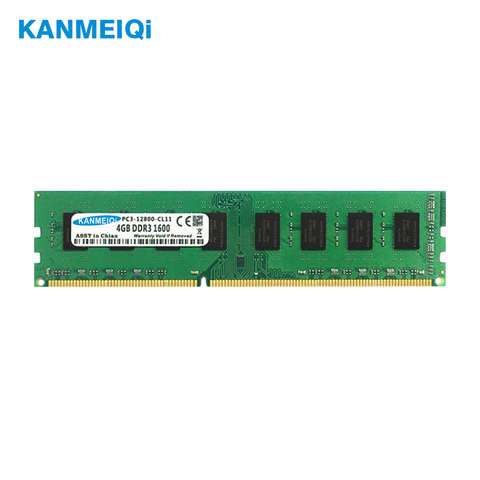 Mémoire de serveur d'ordinateur de bureau, modèle ddr3, capacité 4 go 8 go, fréquence d'horloge 1333mhz, ram, dimm, tension 1.5V, broches 240pin, non-ecc, avec dissipateur thermique, KANMEIQi ► Photo 1/6