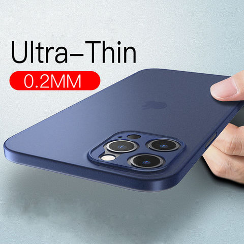 8 couleurs translucide Ultra mince PC mat étui pour iPhone X XR XS 11 12 Mini Pro Max 6 6S 7 8 plus SE 2022 givré couverture de téléphone ► Photo 1/6