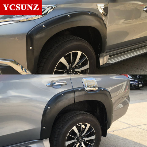 Garde-boue de poche pour Mitsubishi Pajero Sport 2016 – 2022, évasées de Style Rivet de poche pour Mitsubishi Montero Sport 2022 Ycsunz ► Photo 1/6