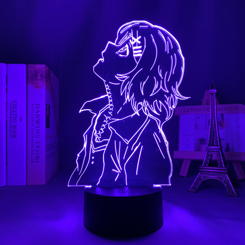 Anime Tokyo Ghoul 3d lampe Juuzou Suzuya pour chambre décor veilleuse Cool anniversaire cadeau Tokyo Ghoul Led veilleuse Juuzou ► Photo 1/6