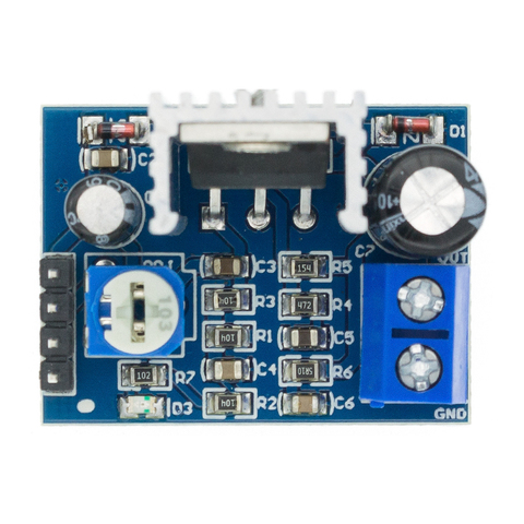 Module abaisseur réglable 5A haute puissance 75W DC-DC + module d'alimentation voltmètre LED XL4015 H32 ► Photo 1/4