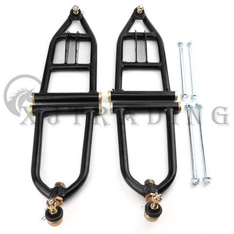 1 ensemble de Suspension avant à rotule, bras oscillant supérieur/inférieur A de la chine 110cc-200cc ATV 4 roues Quad vélo Buggy Go Kart pièces ► Photo 1/6