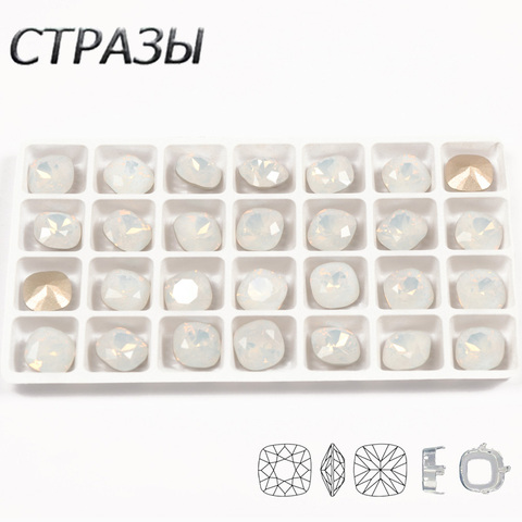 CTPA3bI – Strass fantaisie en cristal blanc opale K9, accessoires de bijouterie artisanale bricolage décoration de costume de sport ► Photo 1/6