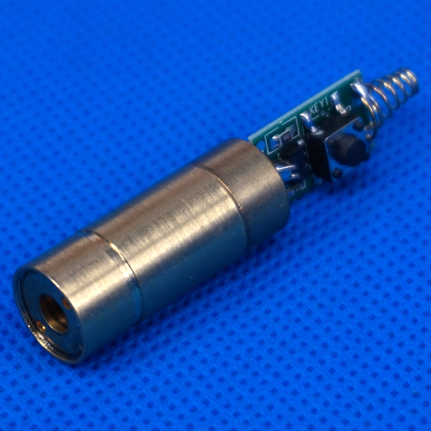 LETAOSK – Module de points Laser vert doré 532nm 50mW, Diode avec pilote sans lumière et ressort pour un fonctionnement stable en laboratoire ► Photo 1/4