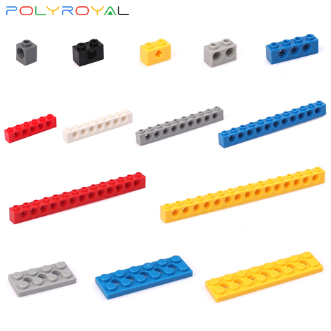 Blocs de construction, accessoires, pièces techniques, à assembler, compatibles, briques moc 10 pièces/lot, jouets éducatifs à particules pour enfants ► Photo 1/3