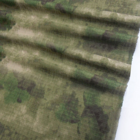 Tissu de Camouflage bionique en coton et Polyester, 1.5M de largeur, tissu à grille sergé, résistant aux rayures, matériel pour veste et pantalons de bricolage ► Photo 1/6