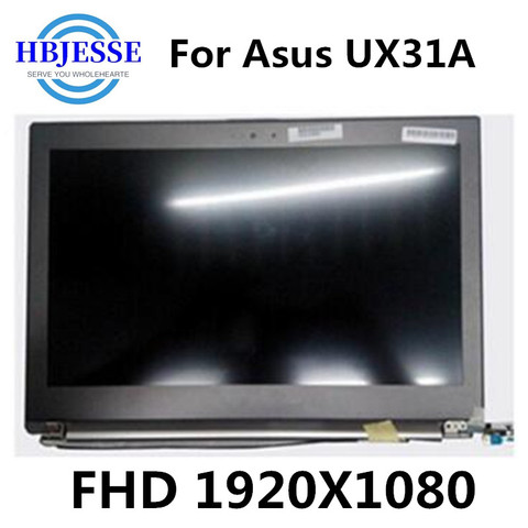 Écran tactile LCD de remplacement, 13.3 pouces, pour Asus UX31A Ultrabook Zenbook, 1920x1080 A B, boîtier + cadre ► Photo 1/1