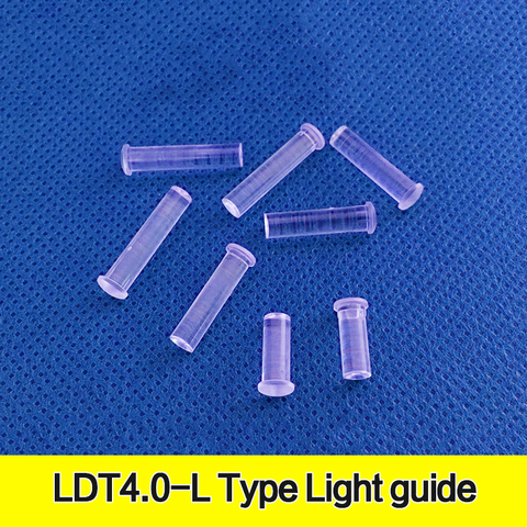 Colonne de guidage de lumière à tête ronde, LDT4.0-L mm de diamètre, marque de carte, patch transparent, barre de guidage de lumière led, perle de lumière F4 ► Photo 1/2