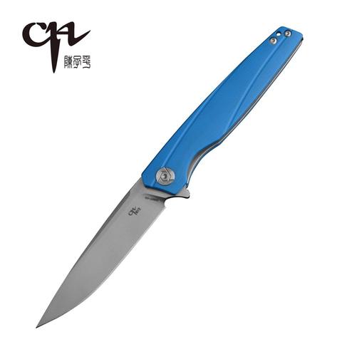 Couteau pliant tactique, CH 3007 D2, manche G10 couteaux EDC à ouverture rapide pour l'extérieur pas cher ► Photo 1/6