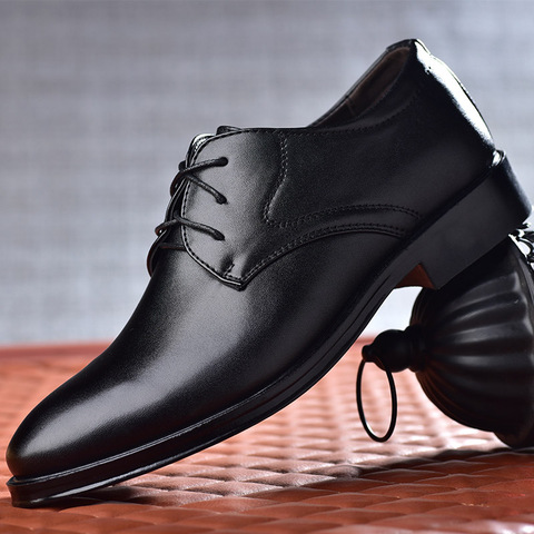 Chaussures en cuir pour homme, chaussures oxford pour bureau, à la mode, grande taille 38-48, nouvelle collection 2022 ► Photo 1/6