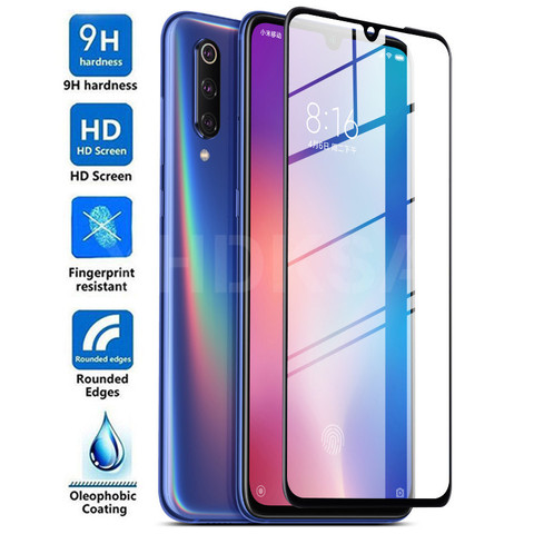 99D couvercle complet verre trempé pour Xiaomi Mi 9 8 SE 9T CC9 CC9E protecteur d'écran Xiaomi Mi 9 8 A3 Lite Play F1 verre de protection ► Photo 1/6