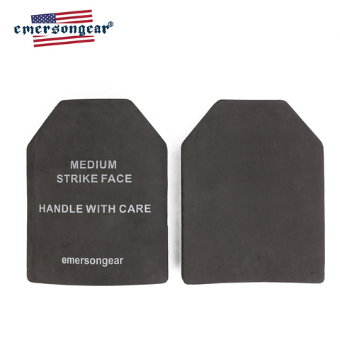 Emersongear – plaques factices EVA, une paire de plaques de gilet tactique, armure corporelle, plaque d'insertion en plastique Airsoft CS ► Photo 1/6