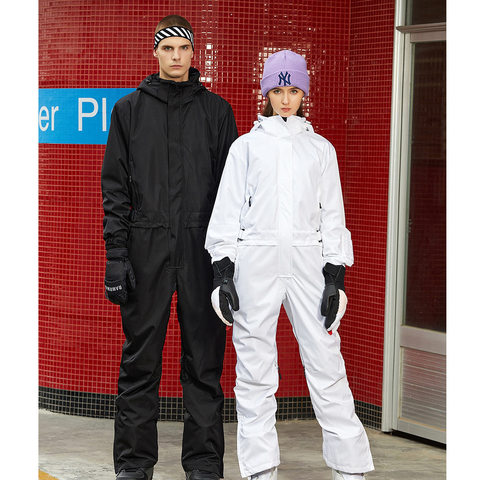 Nouvelle combinaison hommes-30 ℃ snowboard imperméable vêtements d'extérieur de haute qualité Ski costume hommes et femmes Ski vestes costumes de plein air marques ► Photo 1/5