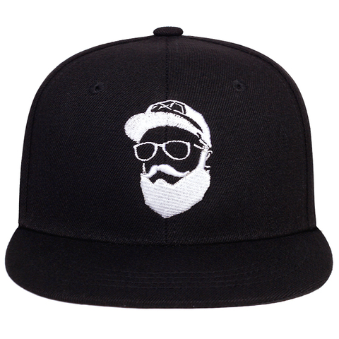 Casquette de Baseball pour hommes et femmes, de haute qualité, avec barbe, ajustable, en laine ► Photo 1/6