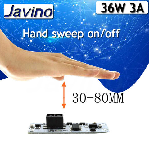Capteur de balayage à courte Distance capteur manuel Module de commutation 36W 3A tension constante pour Auto maison intelligente Compatible XK-GK-4010A ► Photo 1/6