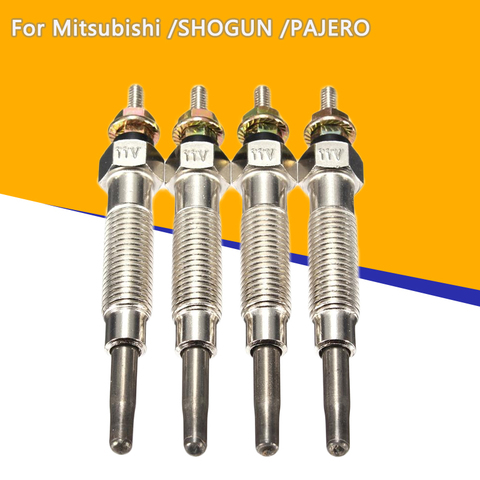 COOYIDOM – fiches chauffantes, 4 pièces, pour Mitsubishi SHOGUN, PAJERO, 2.8, 4M40T, 4M40, GP5501, 1994, 2000, 1995, 1996, 1997, 1998, 1999 ► Photo 1/6