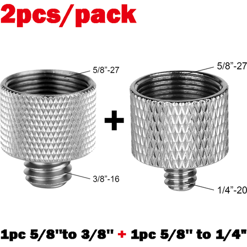 Adaptateur métal 2 pièces 5/8 