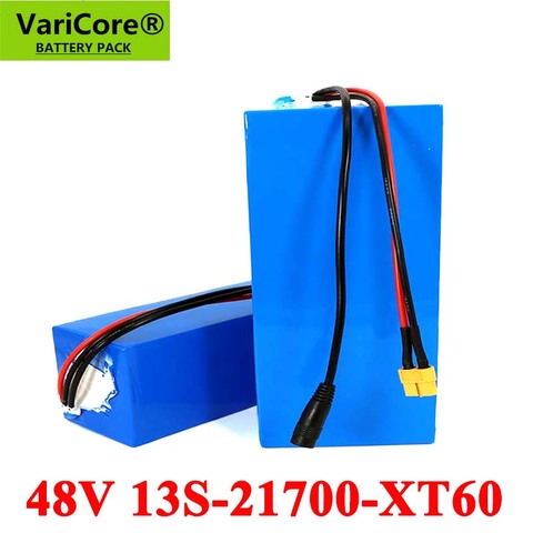 VariCore 48V 30ah 25ah 20ah 15ah 54.2v puissance 30A BMS batteries 21700 batterie au Lithium pour vélo électrique Scooter électrique ► Photo 1/6