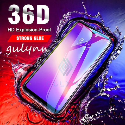 Verre 36D pour Xiaomi Redmi Note 9 8 7 6 Pro 8 S 5 Plus 4X Note8 protecteur d'écran verre trempé pour Xiaomi Mi 9 9T 8 Lite couverture ► Photo 1/6