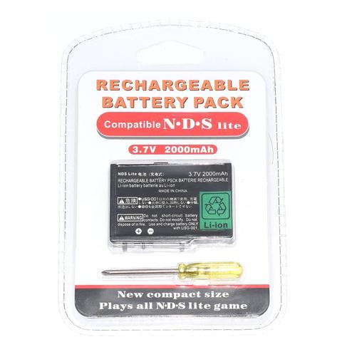 Pack de batterie pour Nintendo DS Lite Light, NDSL DSL USG-003 USG-001 2000mAH ► Photo 1/4