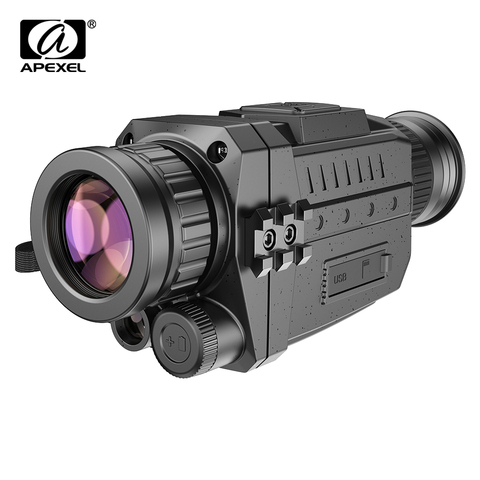 APEXEL Vision nocturne télescope monoculaire nuit chasse portée vue lunette de visée Vision nocturne vue infrarouge optique nuit ► Photo 1/6