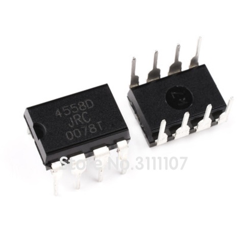 20 PCS/Lot JRC4558D JRC4558 4558D 4558 SMD DIP-8 DIP8 Double amplificateur opérationnel 100% Nouveau ► Photo 1/1