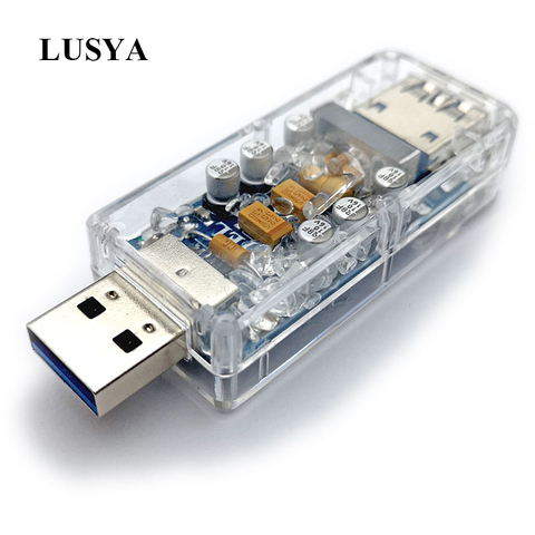 Lusya fièvre USB 3.0 mise à niveau vidéo construit en cristal naturel UU004MKII pour décodeur amplificateur purificateur T1035 ► Photo 1/6