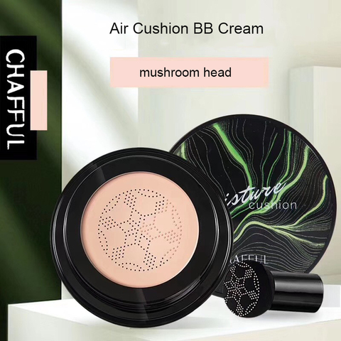 Coussin d'air tête de champignon CC crème BB correcteur, fond de teint hydratant naturel éclaircissant, cosmétiques pour le visage TSLM1 ► Photo 1/6