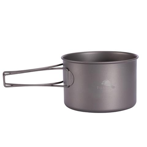 TOAKS titane bol extérieur pliable avec poignée pour pique-nique Camping ustensiles de cuisine 550ml BWL-550 ► Photo 1/1