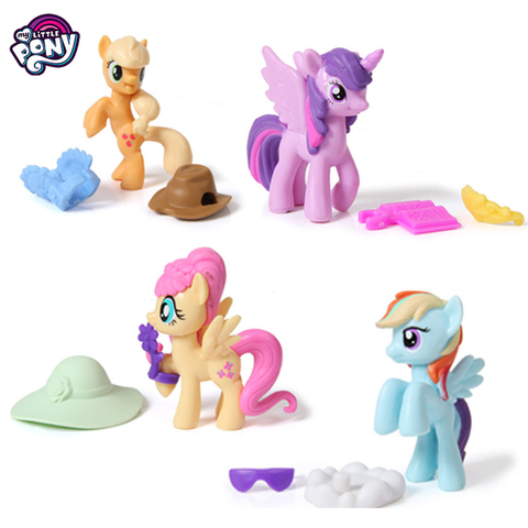 Hasbro – poupée douce de la série My Little Pony Mini Story pour fille, jouet à l'effigie des personnages Polaroid Rainbow Treasure, cadeaux de noël ► Photo 1/6