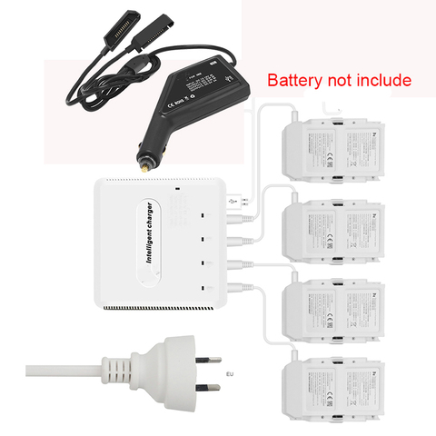 2022 version 6-en-1 Multi chargeur pour Fimi X8 SE Drone batterie charge batterie chargeur de voiture avec Port USB pour contrôleur ► Photo 1/6