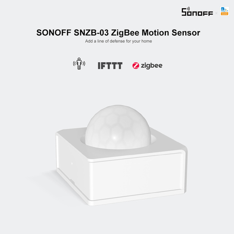 SONOFF SNZB-03-capteur de mouvement ZigBee dispositif intelligent pratique détecter l'alarme de déclenchement de mouvement fonctionne avec le pont ZigBee via l'application eWeLink ► Photo 1/6