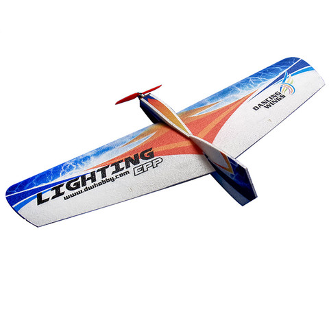 Avion RC Dancing Wings E1101, éclairage 1060mm, EPP Flying Wing RC, jouet d'entraînement pour enfants, Version KIT ► Photo 1/6