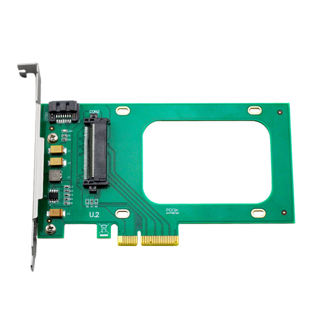 Ceacent-contrôleur de disque SSD U.2, ANU2PE04 SFF8639, PCIe X4, contrôleur NVMe ► Photo 1/4