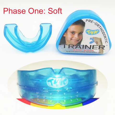 1 pc T4K enfants dents dentaires appareil orthodontique formateur enfants alignement bretelles embouchures pour dents droites blanchiment des dents ► Photo 1/6