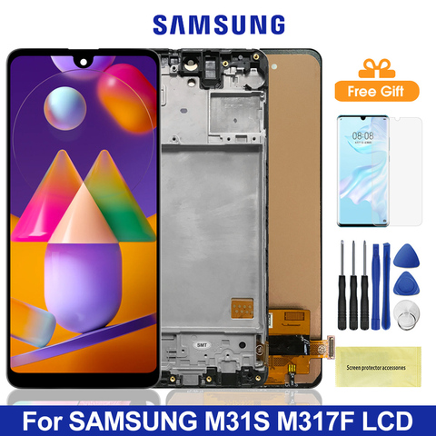 Écran tactile LCD de remplacement, pour SAMSUNG Galaxy M31S M317 M317F ► Photo 1/6