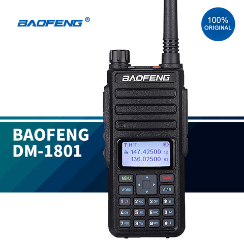 2022 Baofeng DM-1801 talkie-walkie numérique DMR Tier II double fente horaire Tier2 Tier1DMR numérique/analogique DM-1801 Radio portable ► Photo 1/6