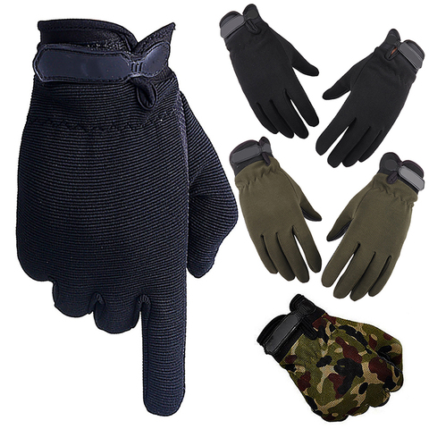 Gants de cyclisme d'été en Silicone pour hommes, antidérapants, coupe-vent, pour Sports de plein air, pour la pêche ► Photo 1/6