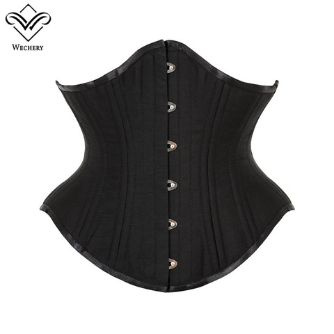 Serre-taille à lacets pour femmes, ceinture large, soutien du dos, sous le buste, Corset amincissant ► Photo 1/6