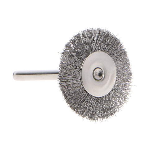 Brosses de diamètre de roue de 22mm, 5 pièces, accessoires en fil d'acier inoxydable pour accessoire d'outil rotatif de broyeur ► Photo 1/1