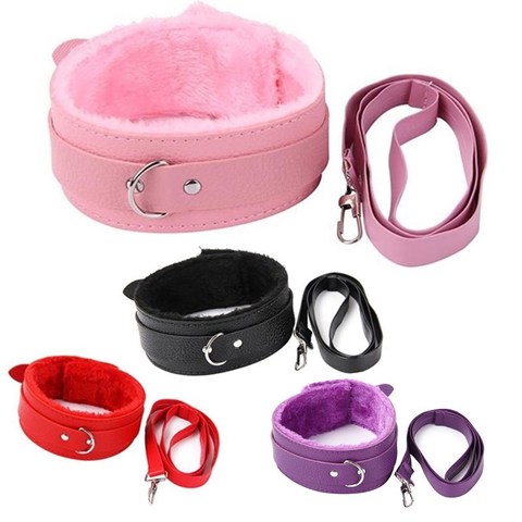 Produits SM pour adultes BDSM, jouets sexuels, collier de cou en Faux cuir, Stimulation sexuelle, laisse de flirt, retenue Sexy pour Couples ► Photo 1/6