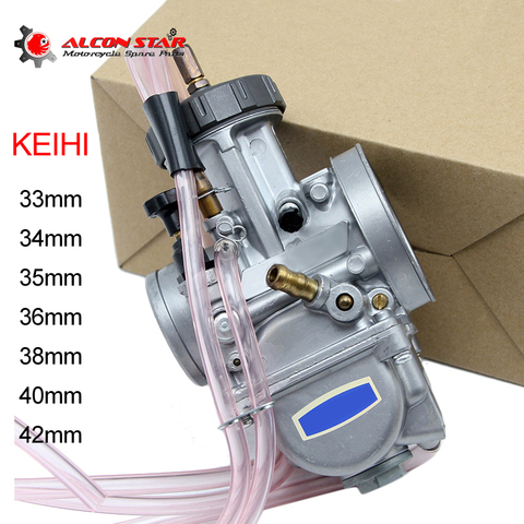 Keihi – carburateur pour moto, Alconstar-33 34 35 36 38 40 42mm, pour Scooter, ATV, UTV, hors route, café Racer, Pit Bike, 125CC-500CC ► Photo 1/6